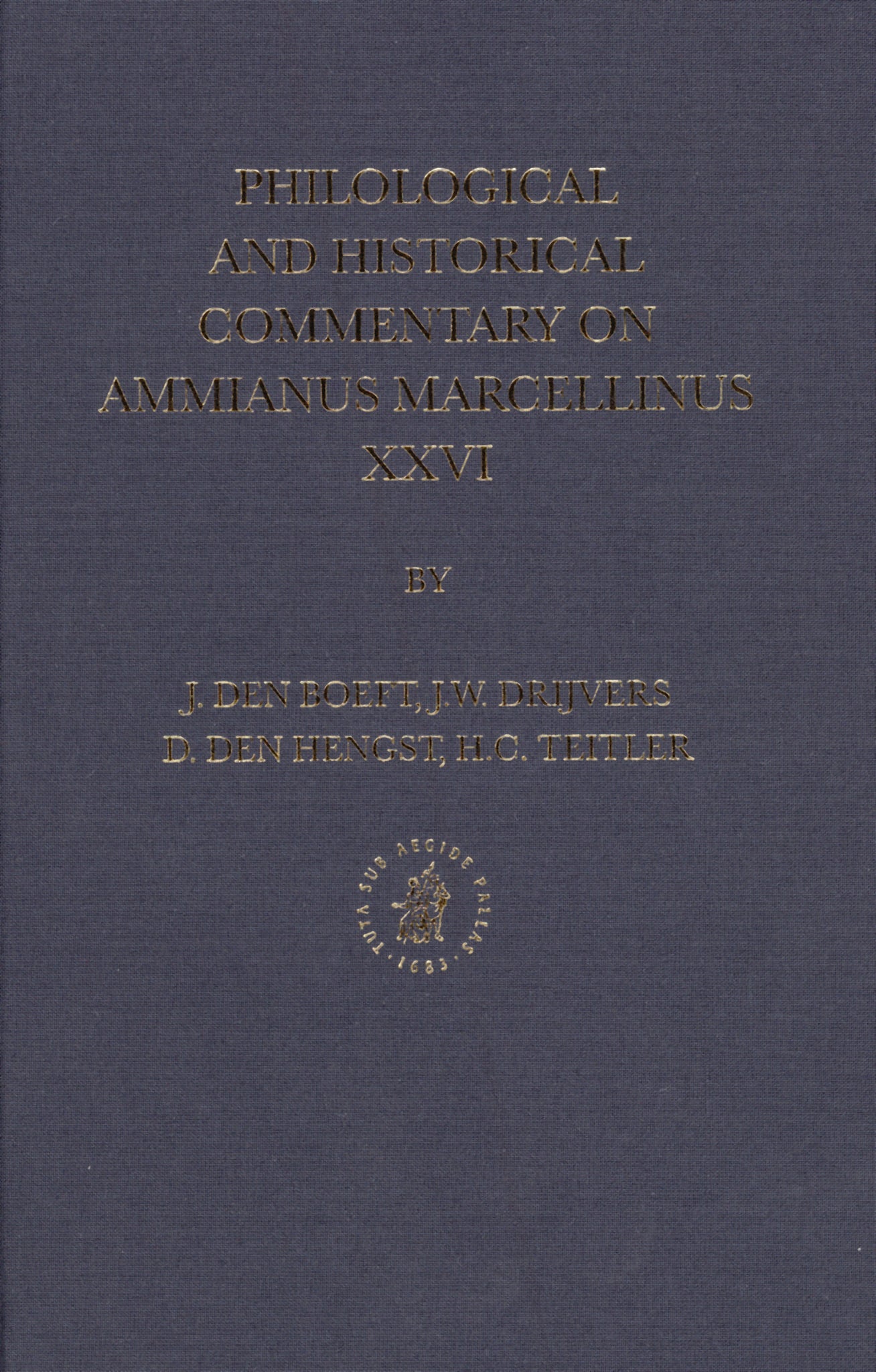 Philological and Historical Commentary on Ammianus Marcellinus XXVI