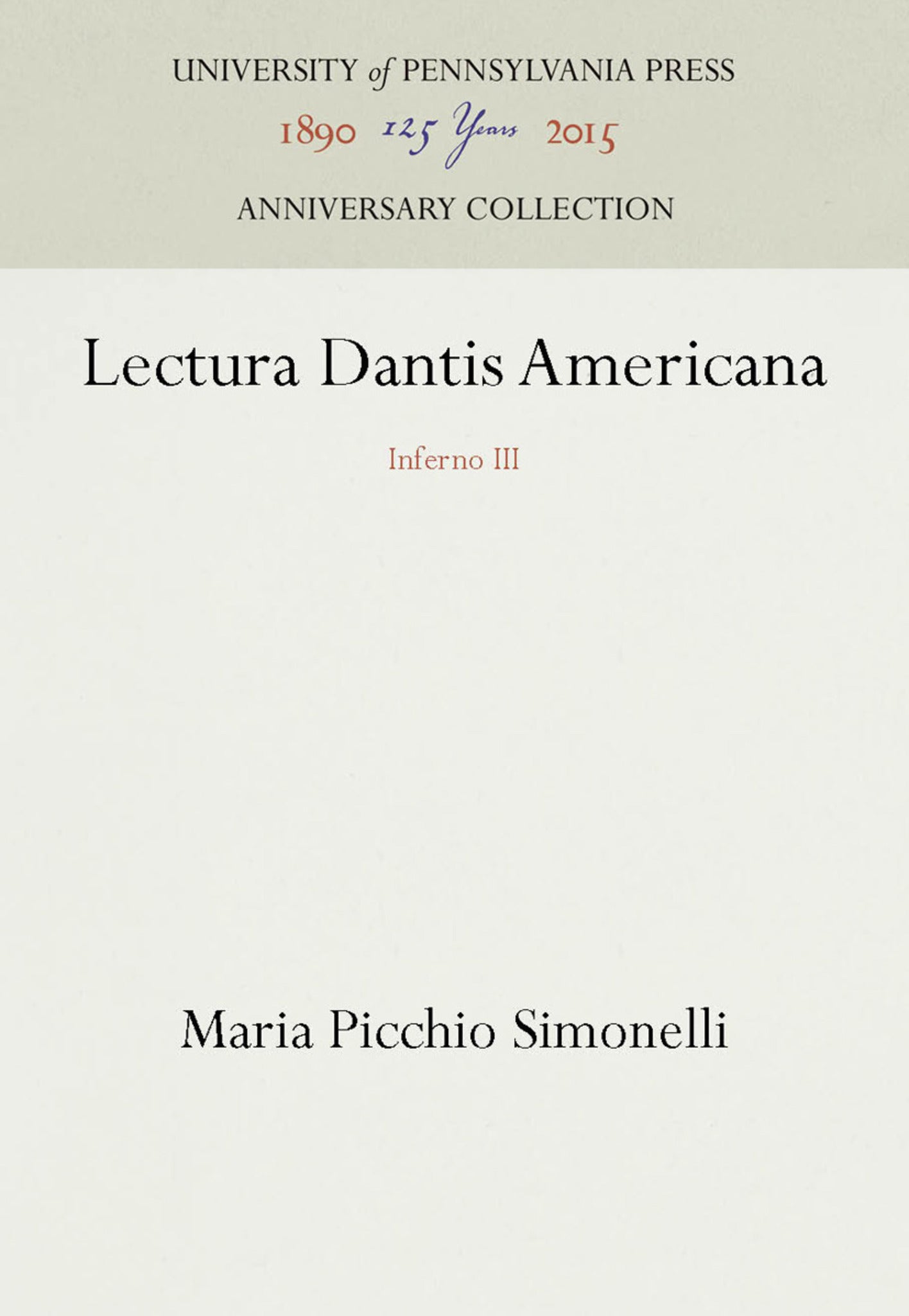 Lectura Dantis Americana