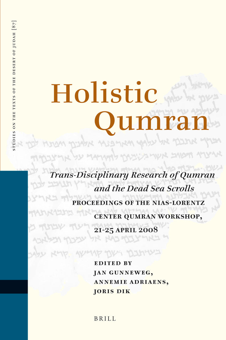 Cover image for Holistic Qumran ISBN 9789004181526