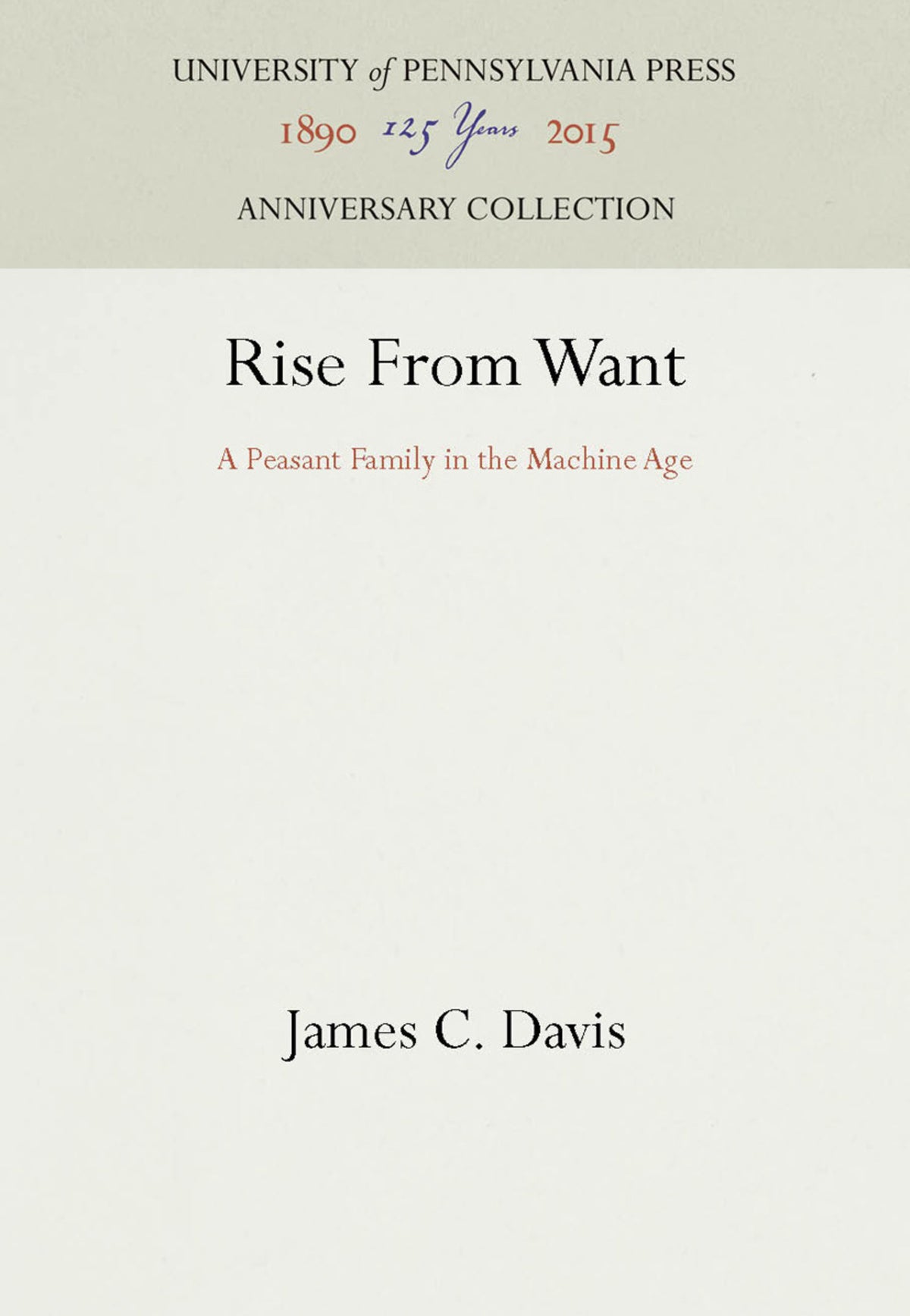 Rise From Want