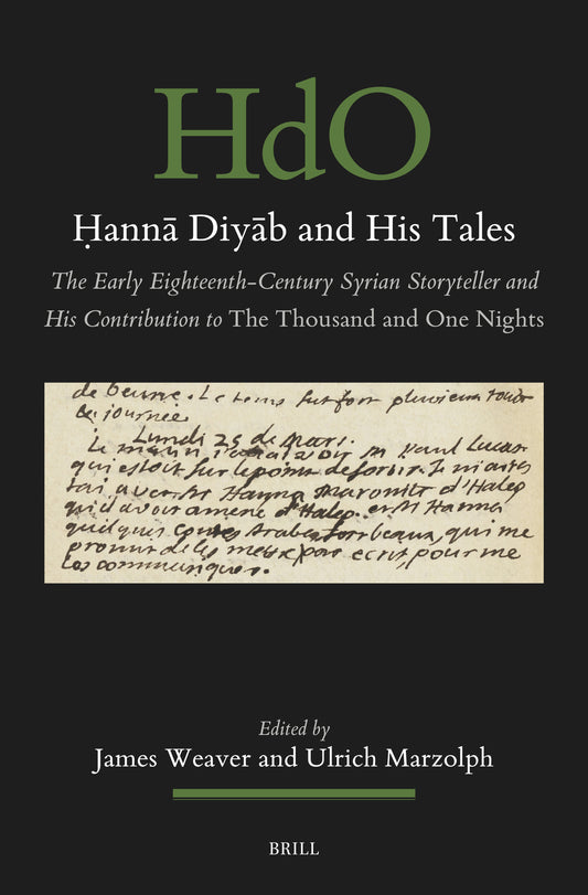 Ḥannā Diyāb and His Tales