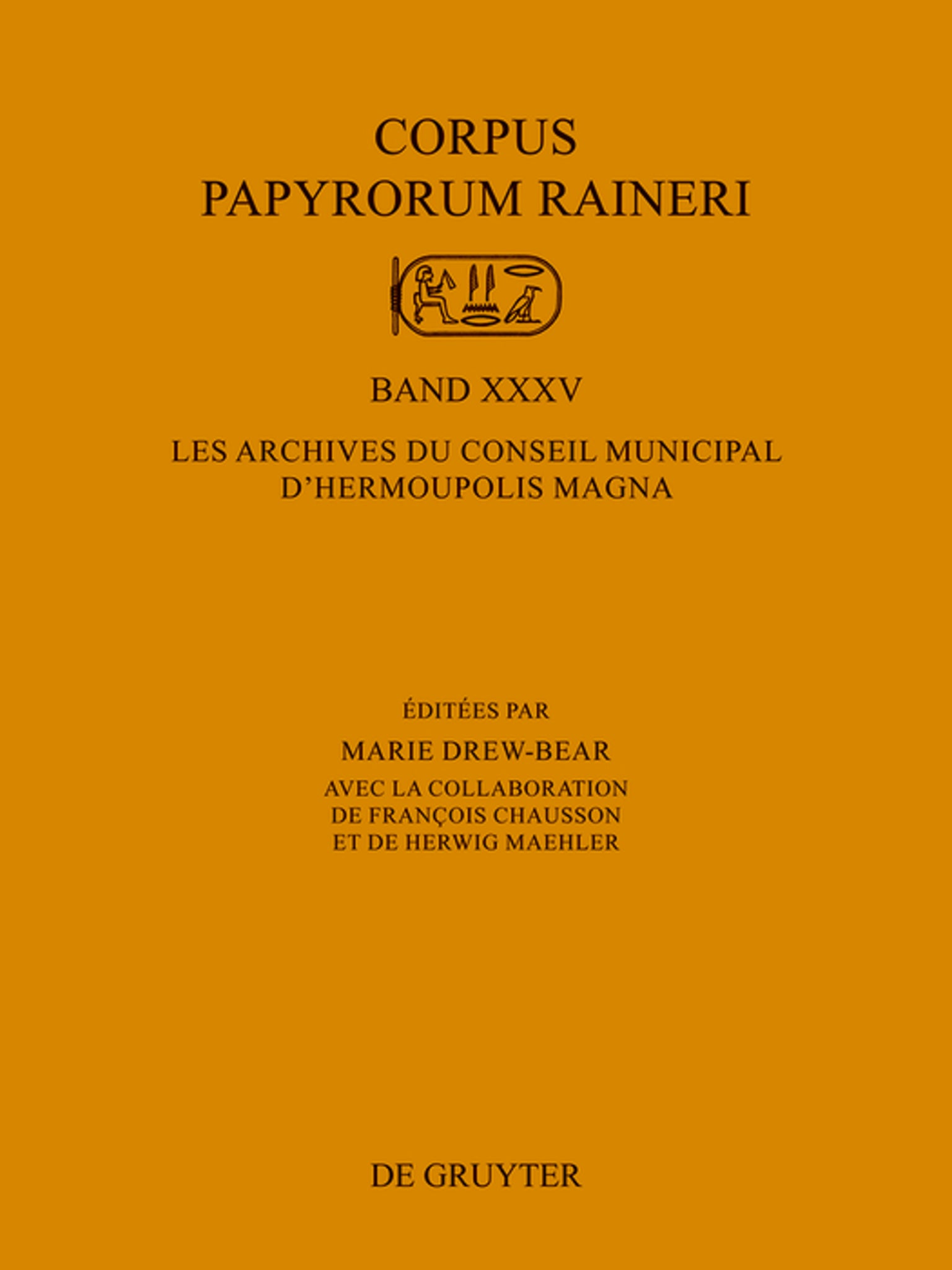 Les Archives du Conseil Municipal d'Hermoupolis Magna