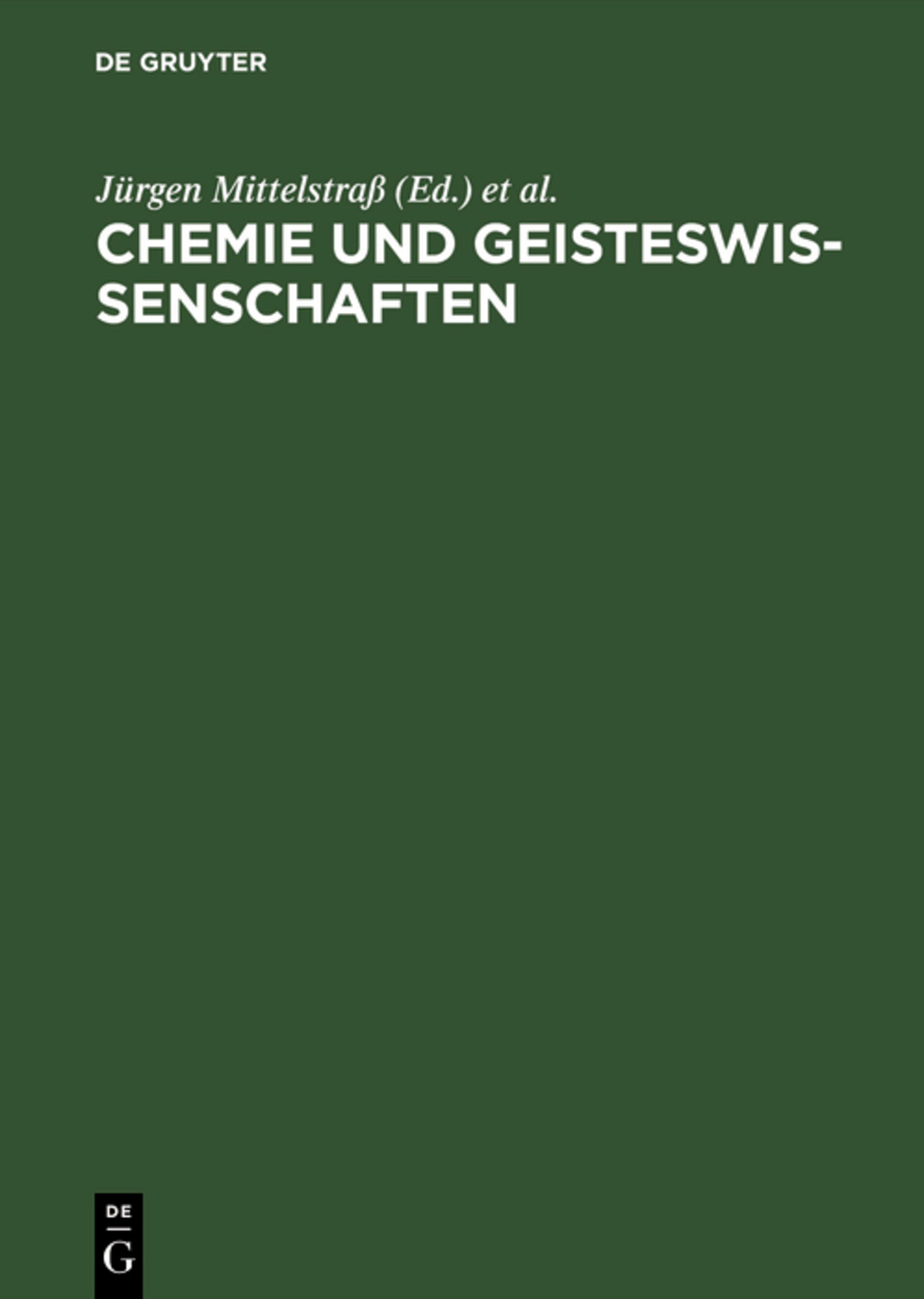 Chemie und Geisteswissenschaften