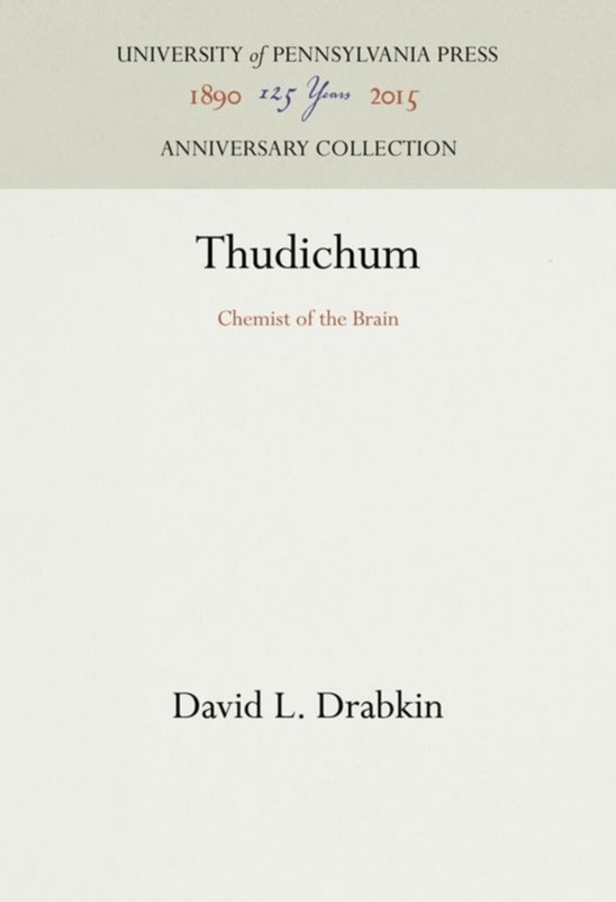 Cover image for Thudichum ISBN 9781512811292