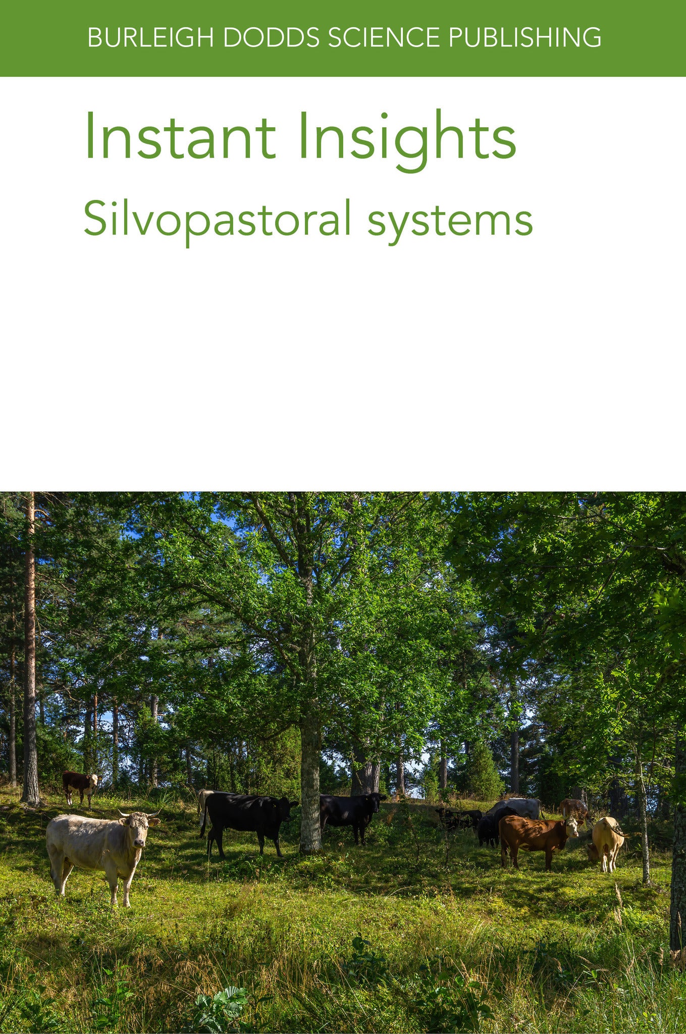 Cover image for Instant Insights: Silvopastoral systems ISBN 9781835452714