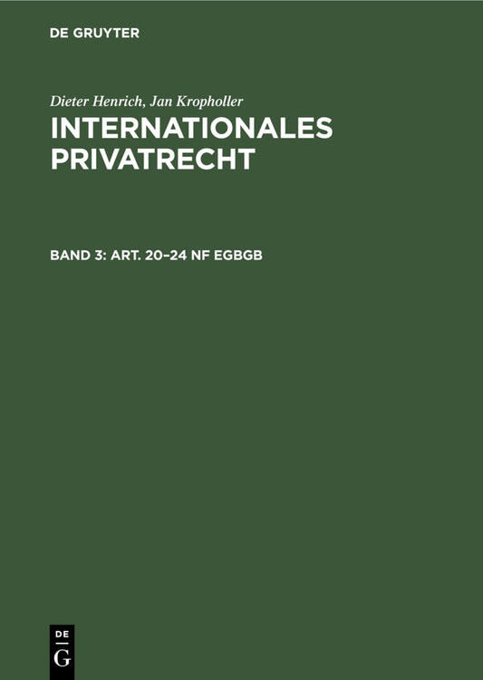 Art. 20–24 nF EGBGB