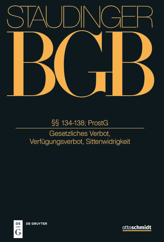 §§ 134-138; ProstG