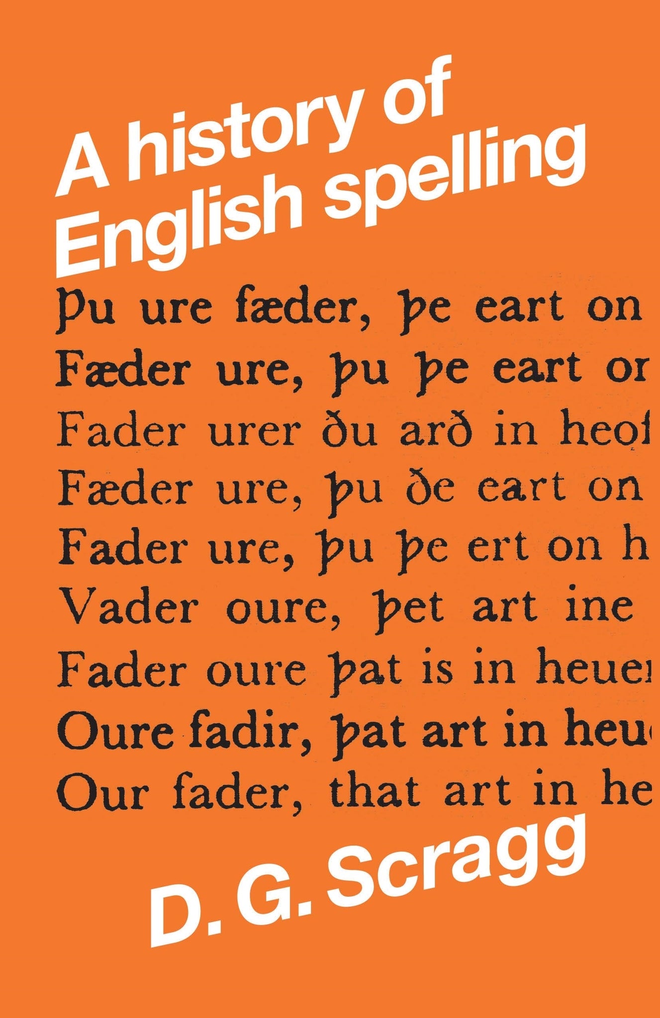 A history of English spelling