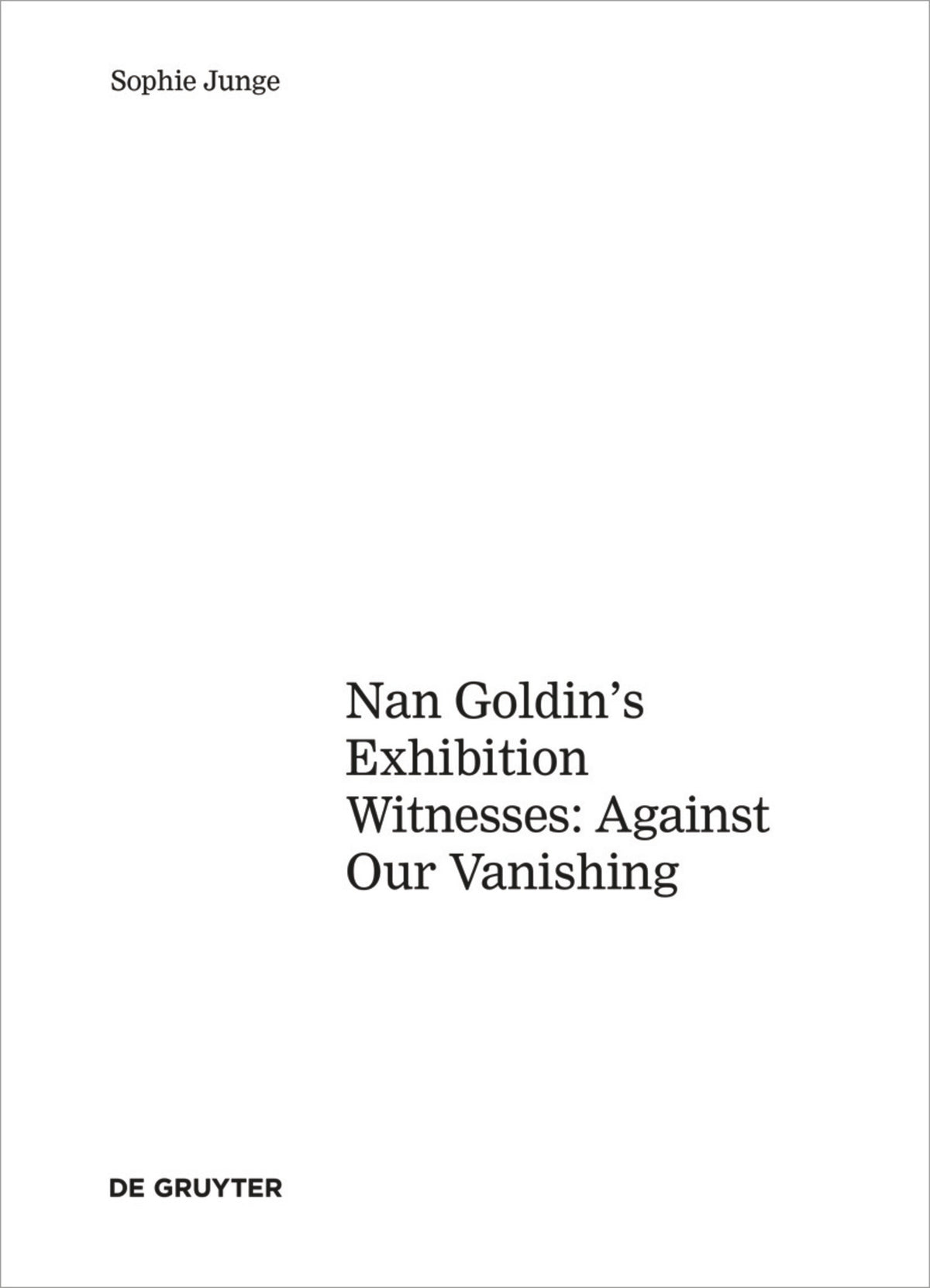 Cover image for Art about AIDS ISBN 9783110451504