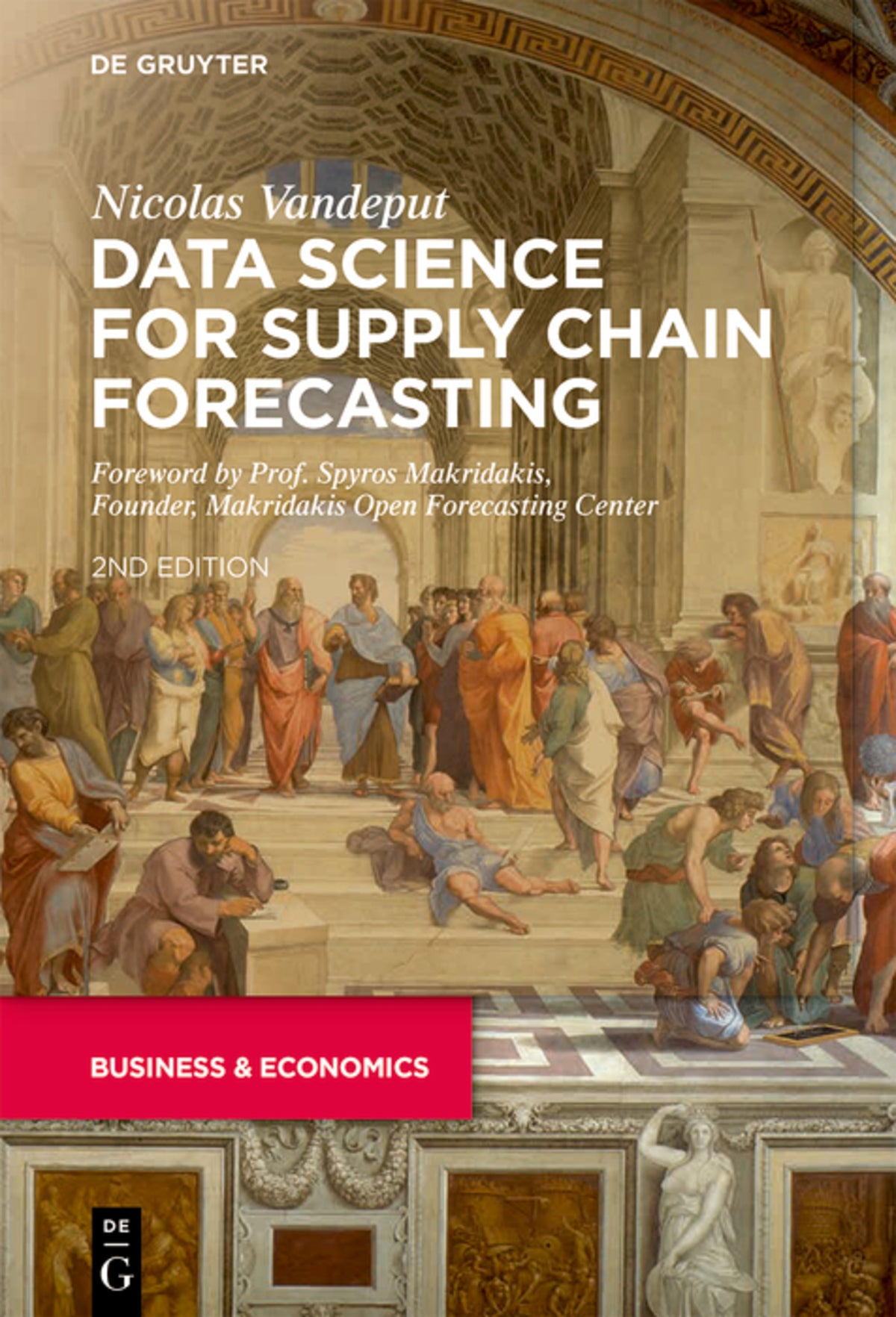 Cover image for Data Science for Supply Chain Forecasting ISBN 9783110671100