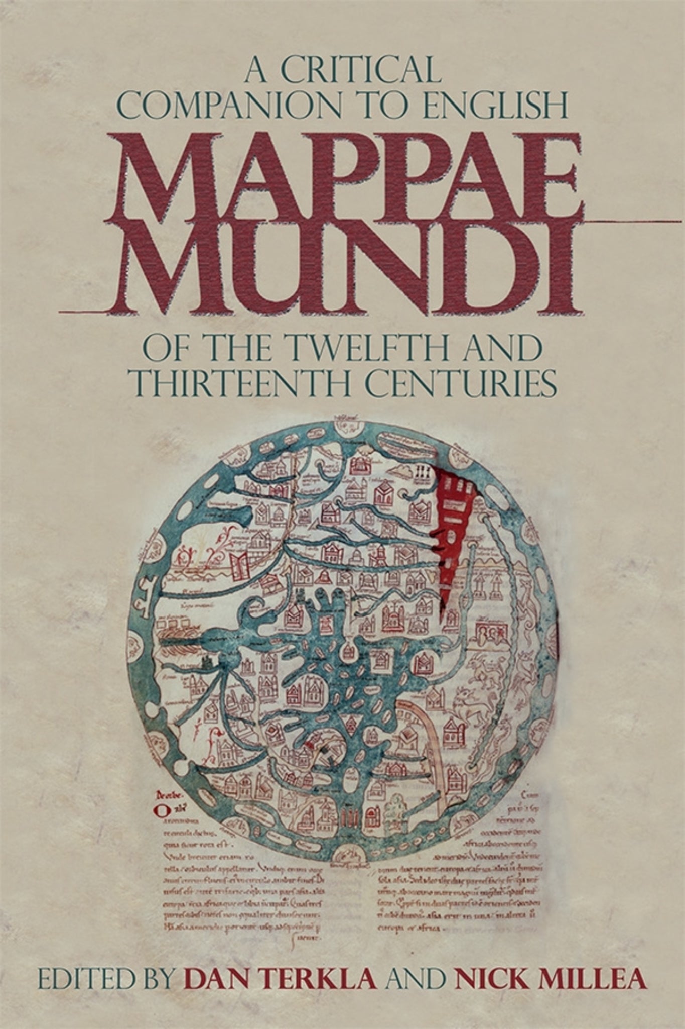 Cover image for A Critical Companion to English Mappae Mundi of the Twelfth and Thirteenth Centuries ISBN 9781783274222