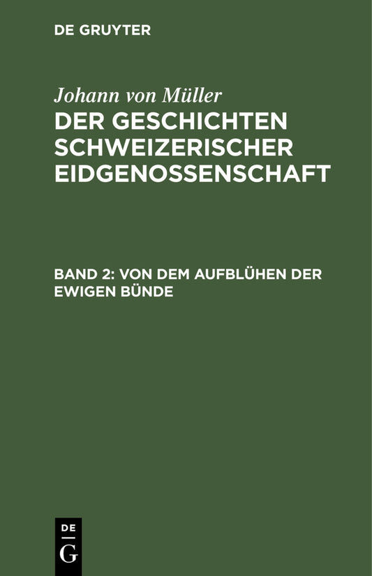 Von dem Aufblühen der ewigen Bünde