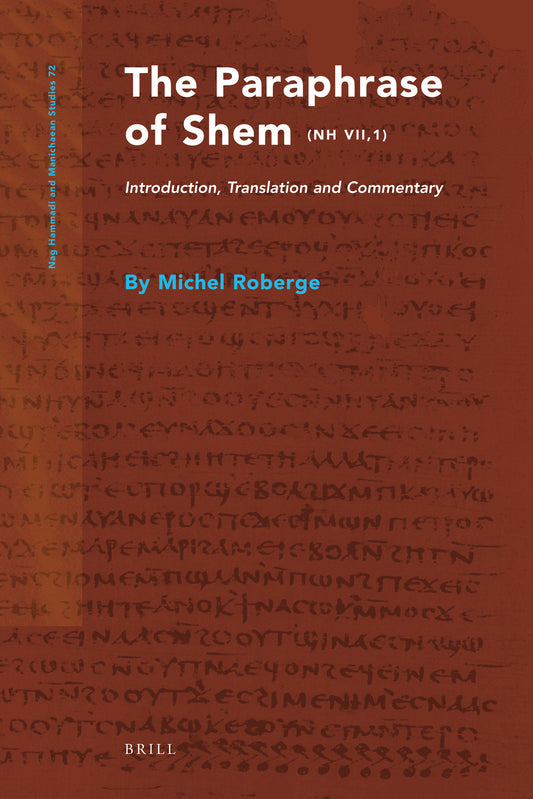 The Paraphrase of Shem (NH VII,1)
