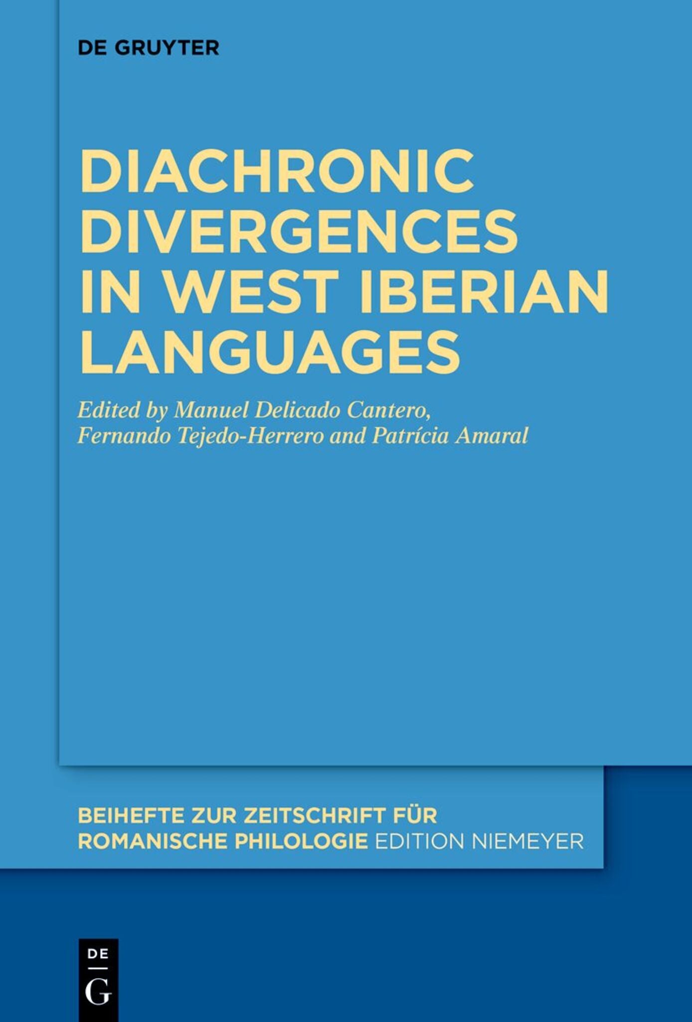 Cover image for Diachronic divergences in West Iberian languages ISBN 9783111273501