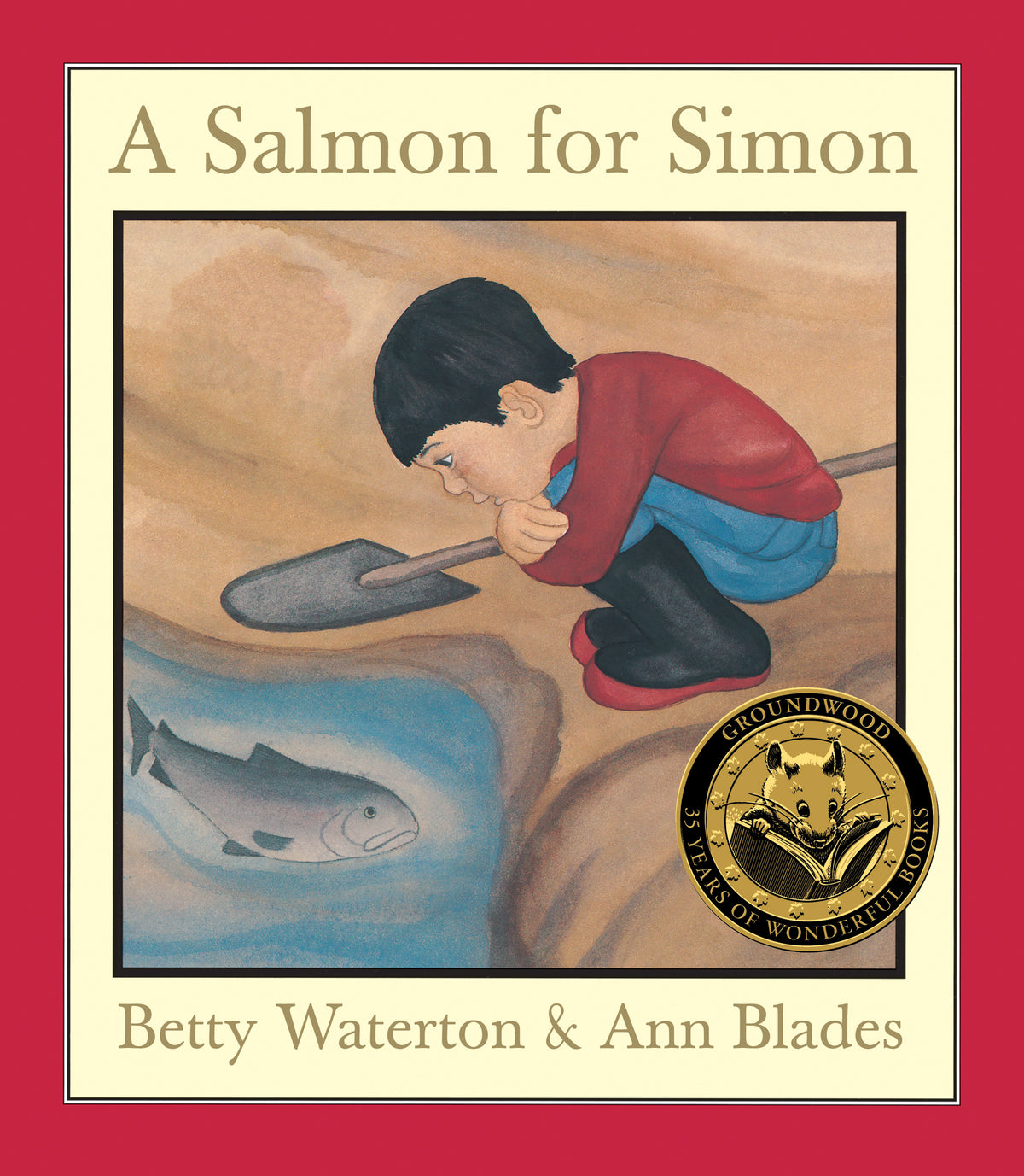 Cover image for A Salmon for Simon ISBN 9780888992765