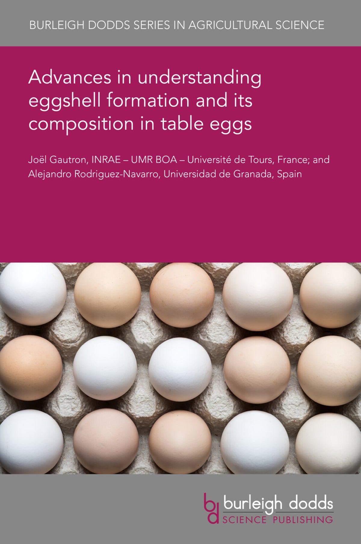 Cover image for Advances in understanding eggshell formation and its composition in table eggs ISBN 9781835455142
