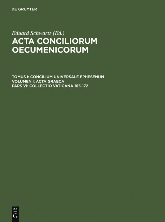Collectio Vaticana 165-172