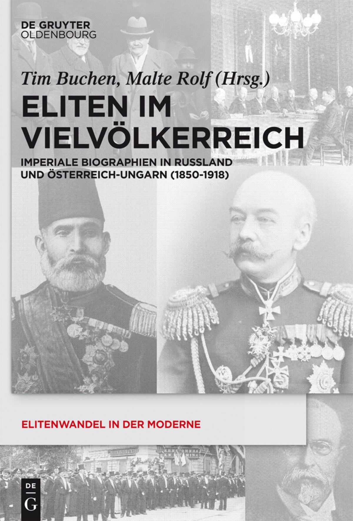 Cover image for Eliten im Vielvölkerreich ISBN 9783110416022