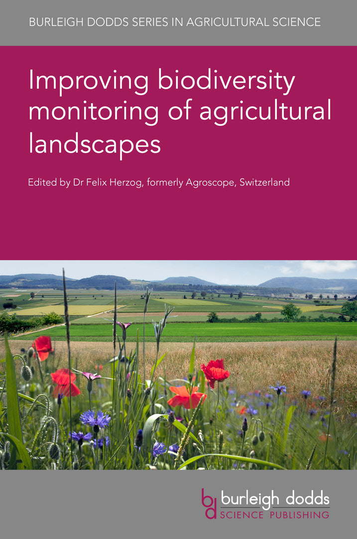 Cover image for Improving biodiversity monitoring of agricultural landscapes ISBN 9781835453902