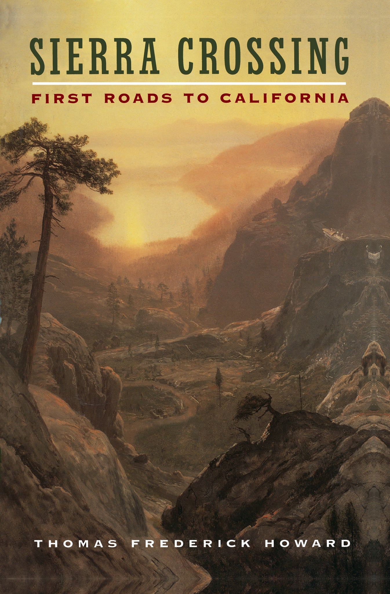 Cover image for Sierra Crossing ISBN 9780520926219
