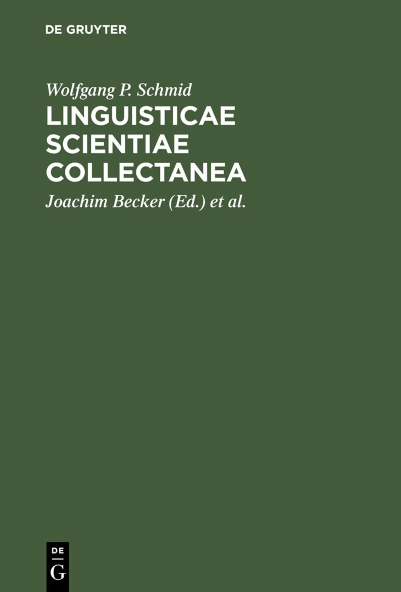 Linguisticae Scientiae Collectanea