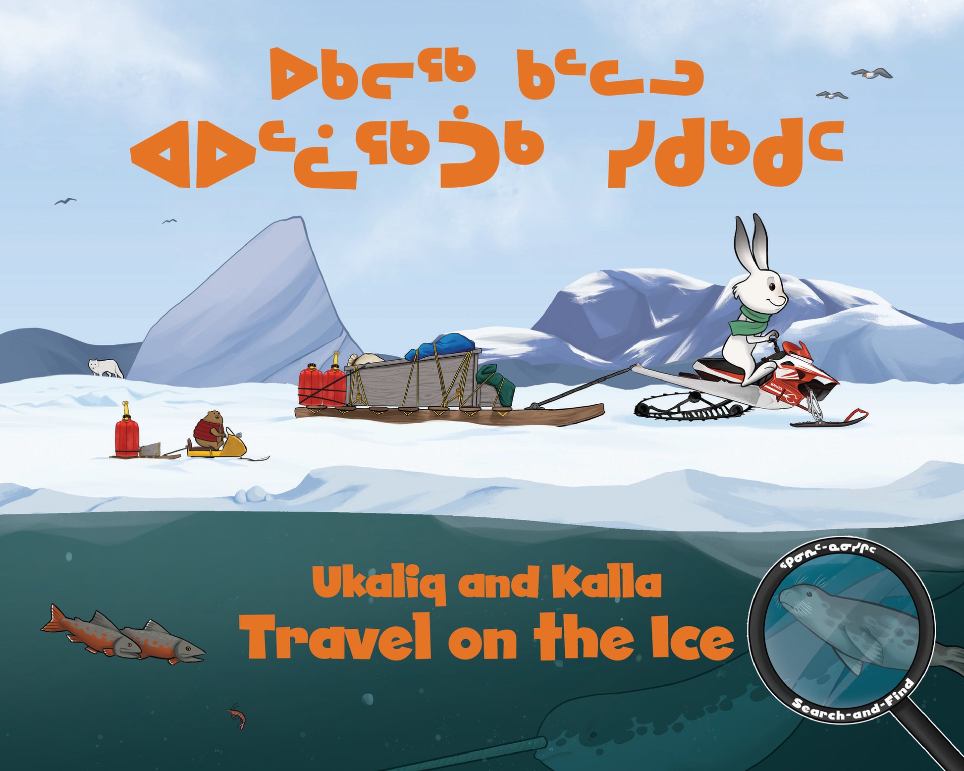 Ukaliq and Kalla Travel on the Ice