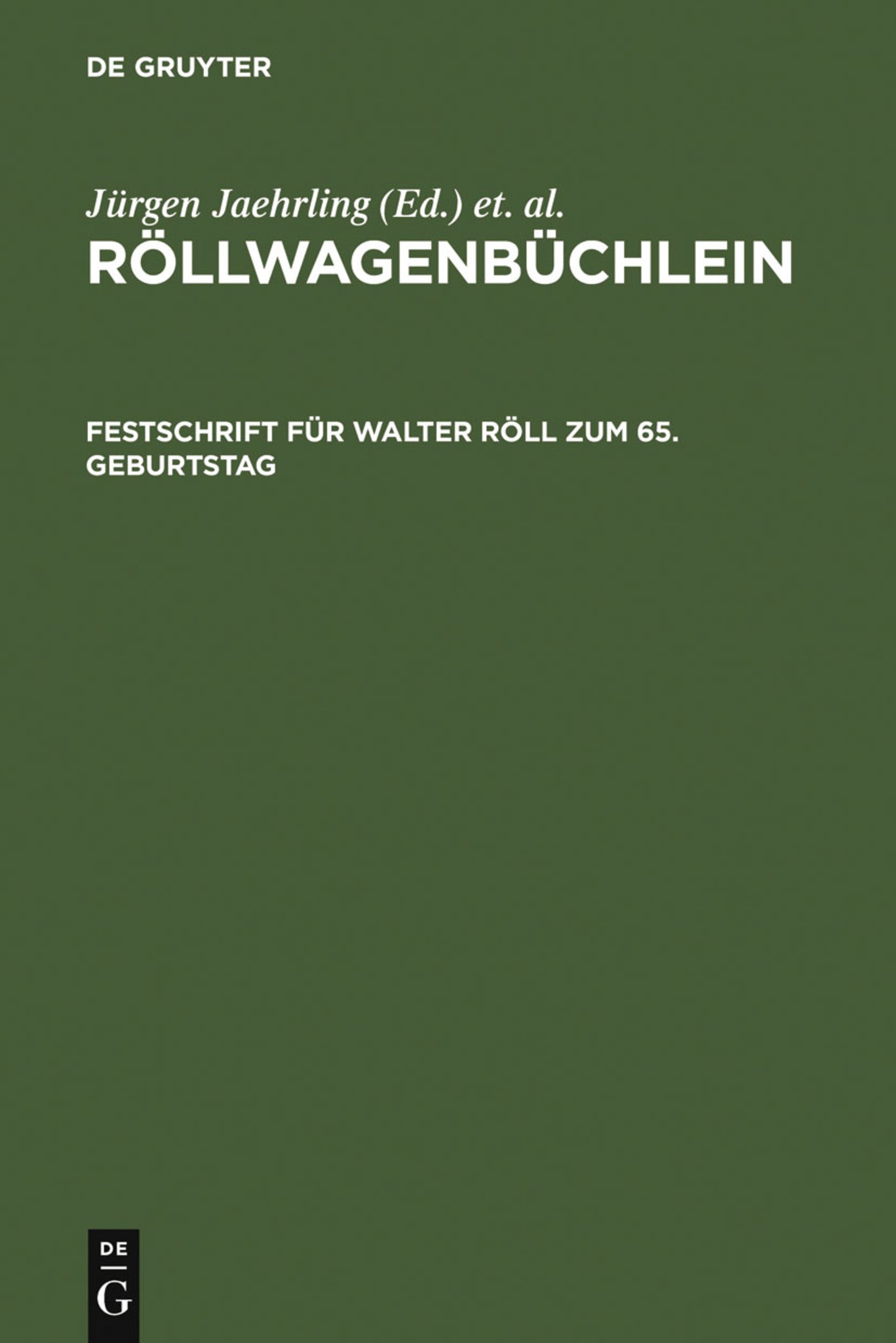 Röllwagenbüchlein