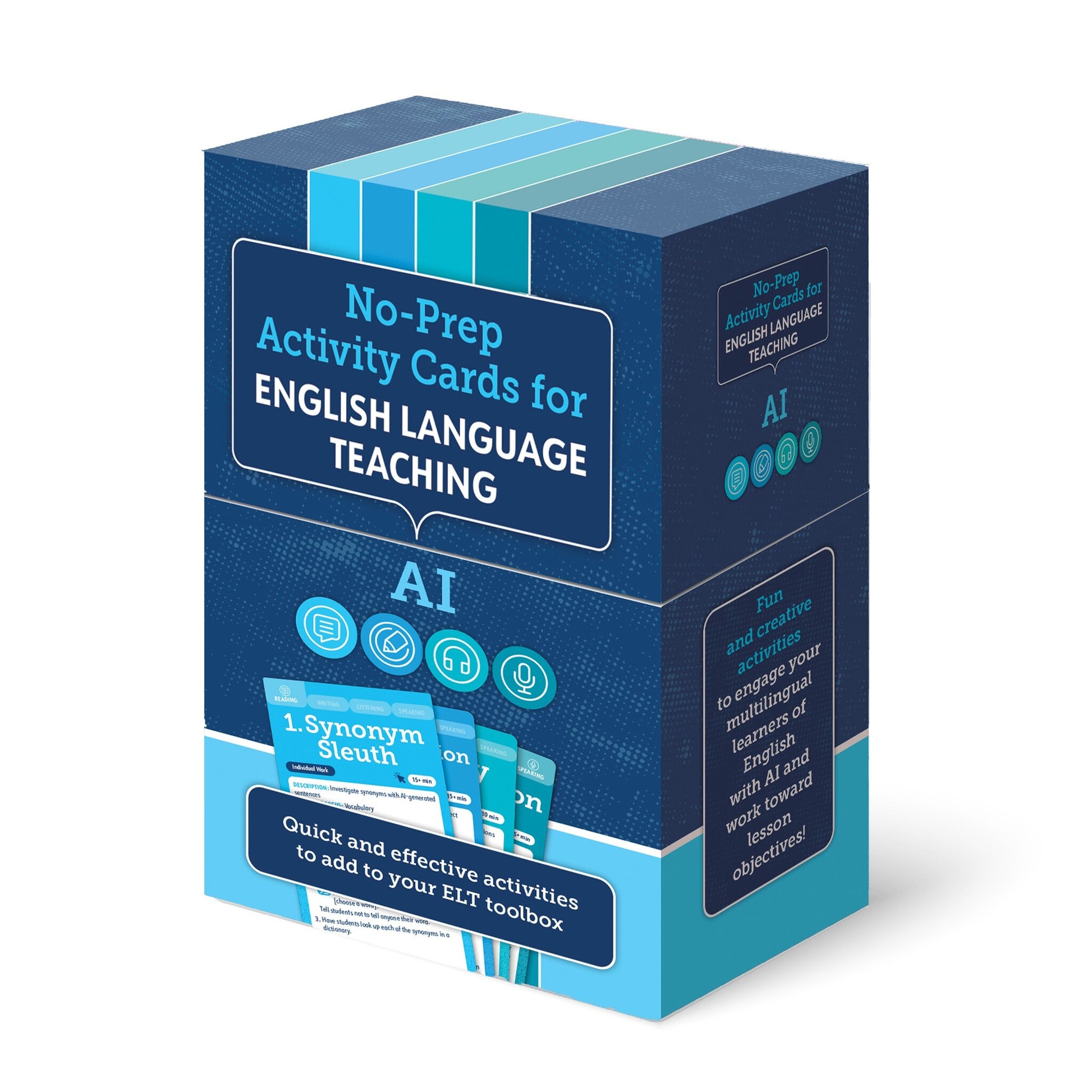 No-Prep Activity Cards for English Language Teaching: AI
