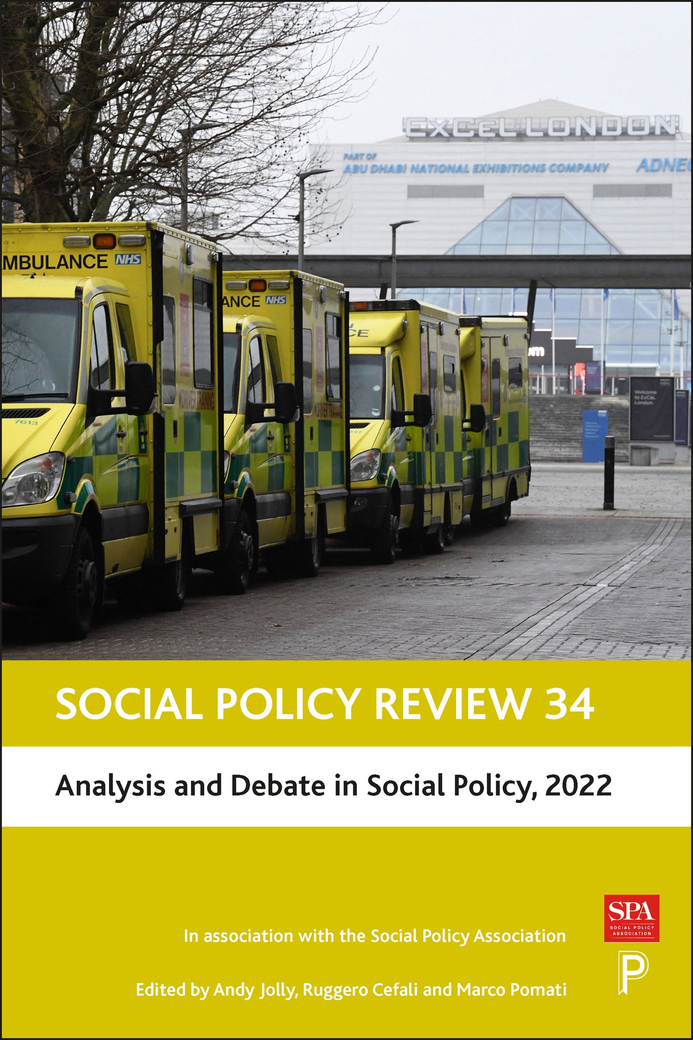 Cover image for Social Policy Review 34 ISBN 9781447365792
