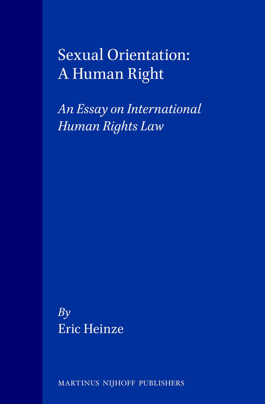 Sexual Orientation: A Human Right
