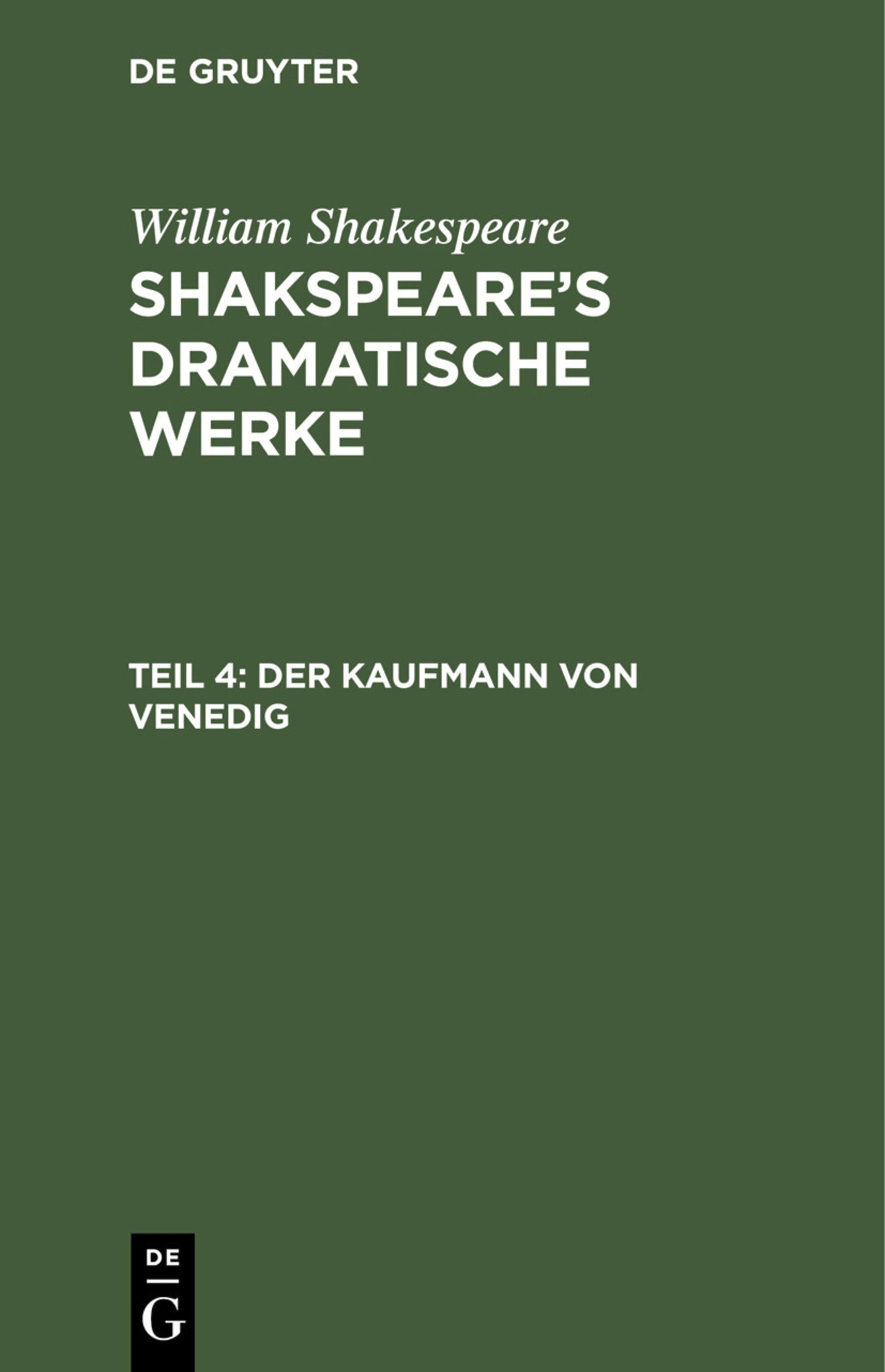 Der Kaufmann von Venedig