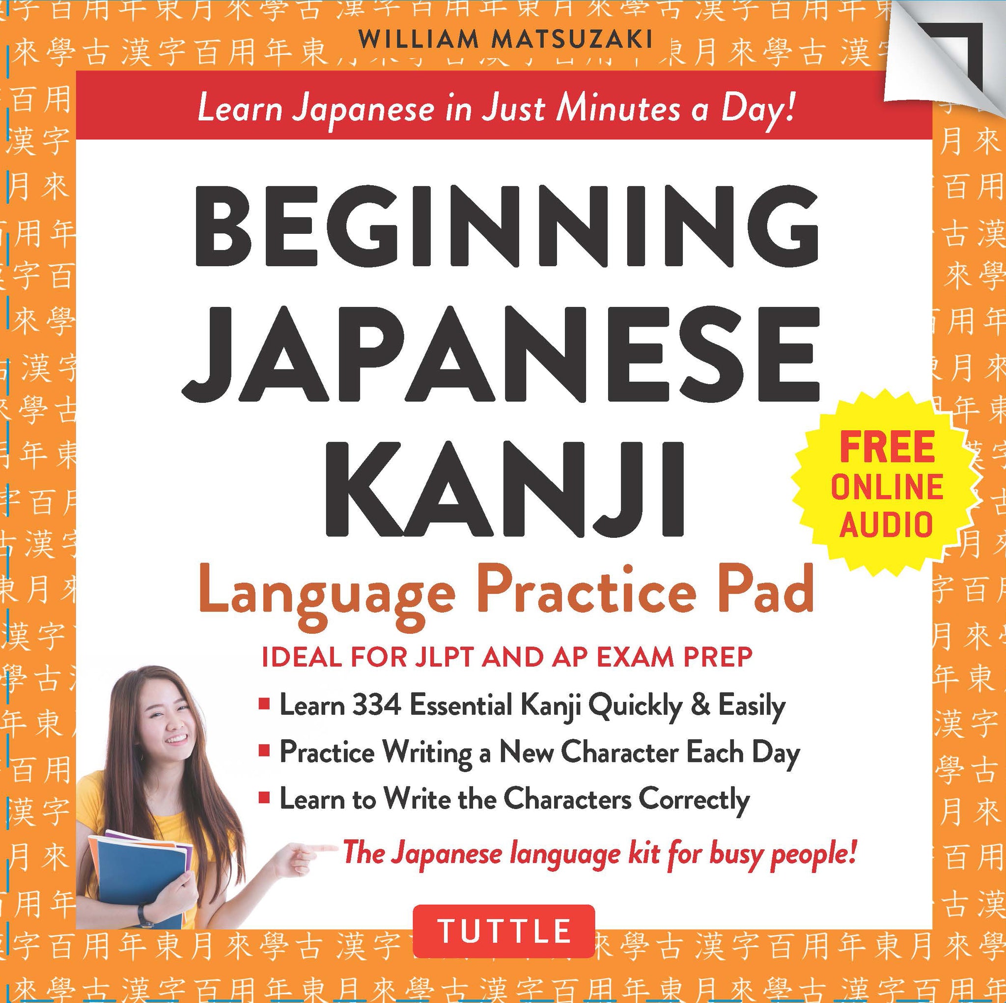 Cover image for Beginning Japanese Kanji Language Practice Pad ISBN 9780804846707