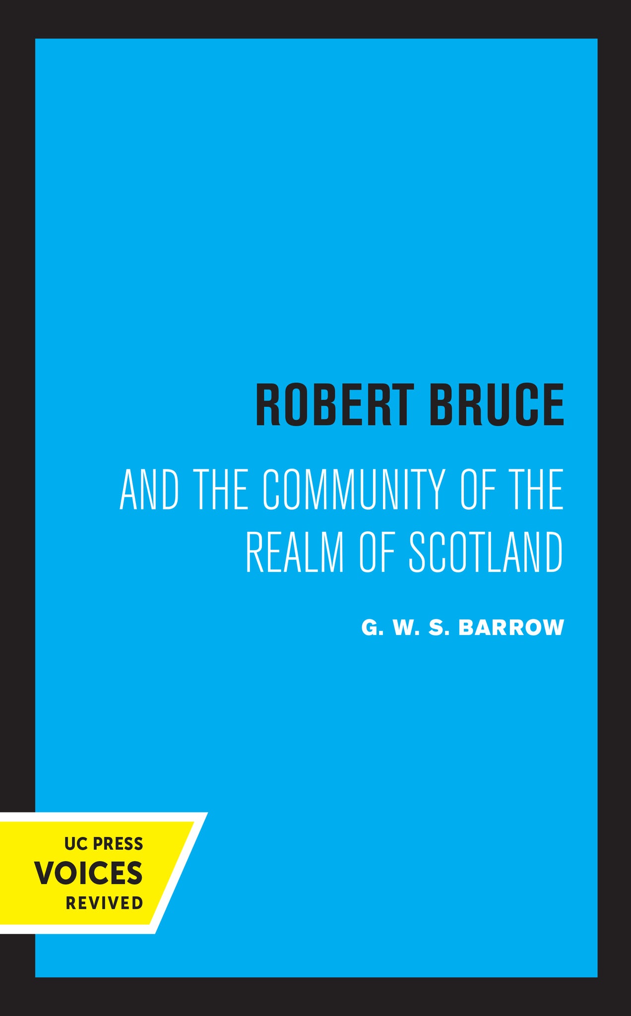 Cover image for Robert Bruce ISBN 9780520316331