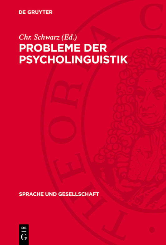 Probleme der Psycholinguistik