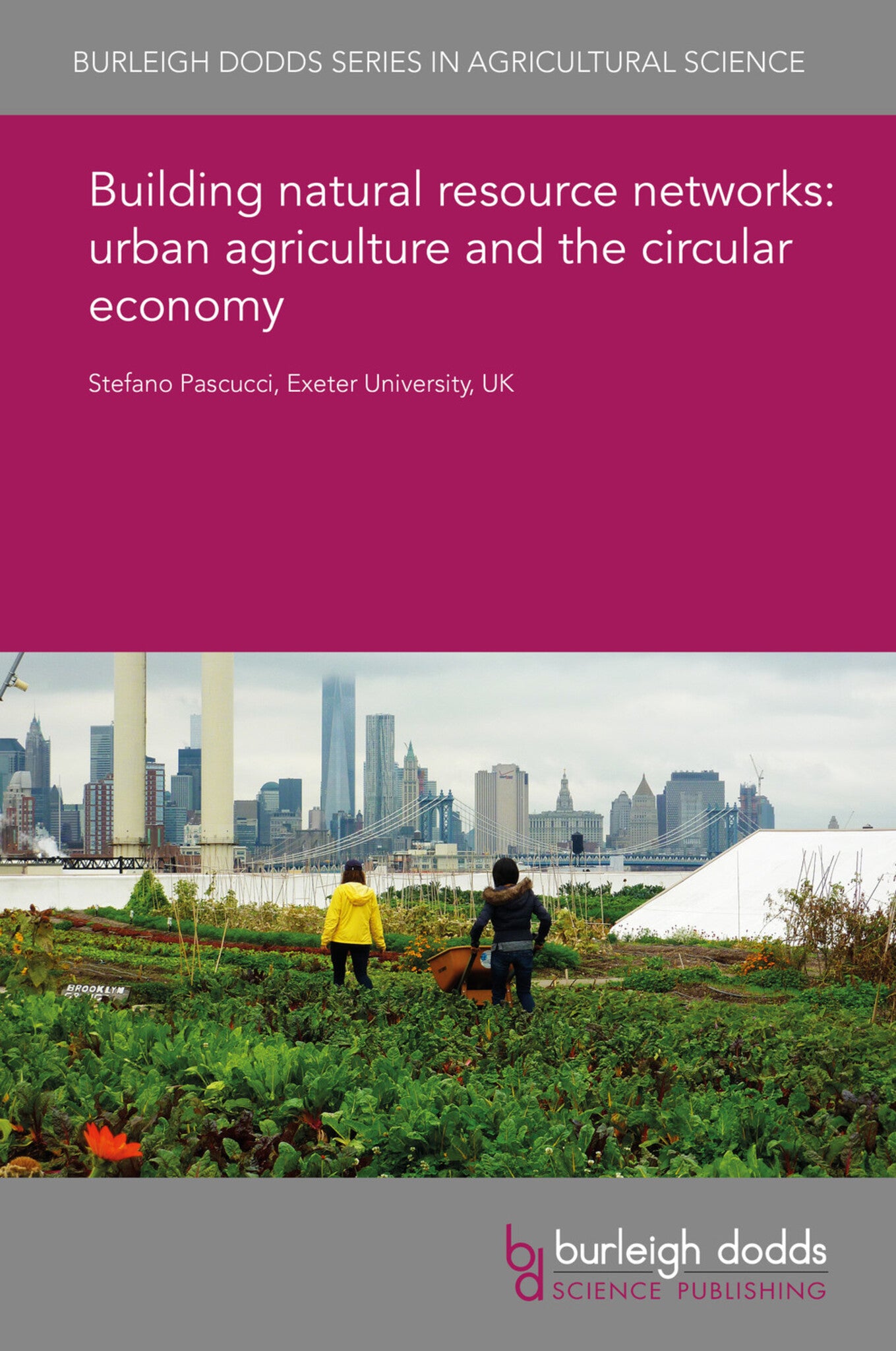 Cover image for Building natural resource networks: urban agriculture and the circular economy ISBN 9781786766373