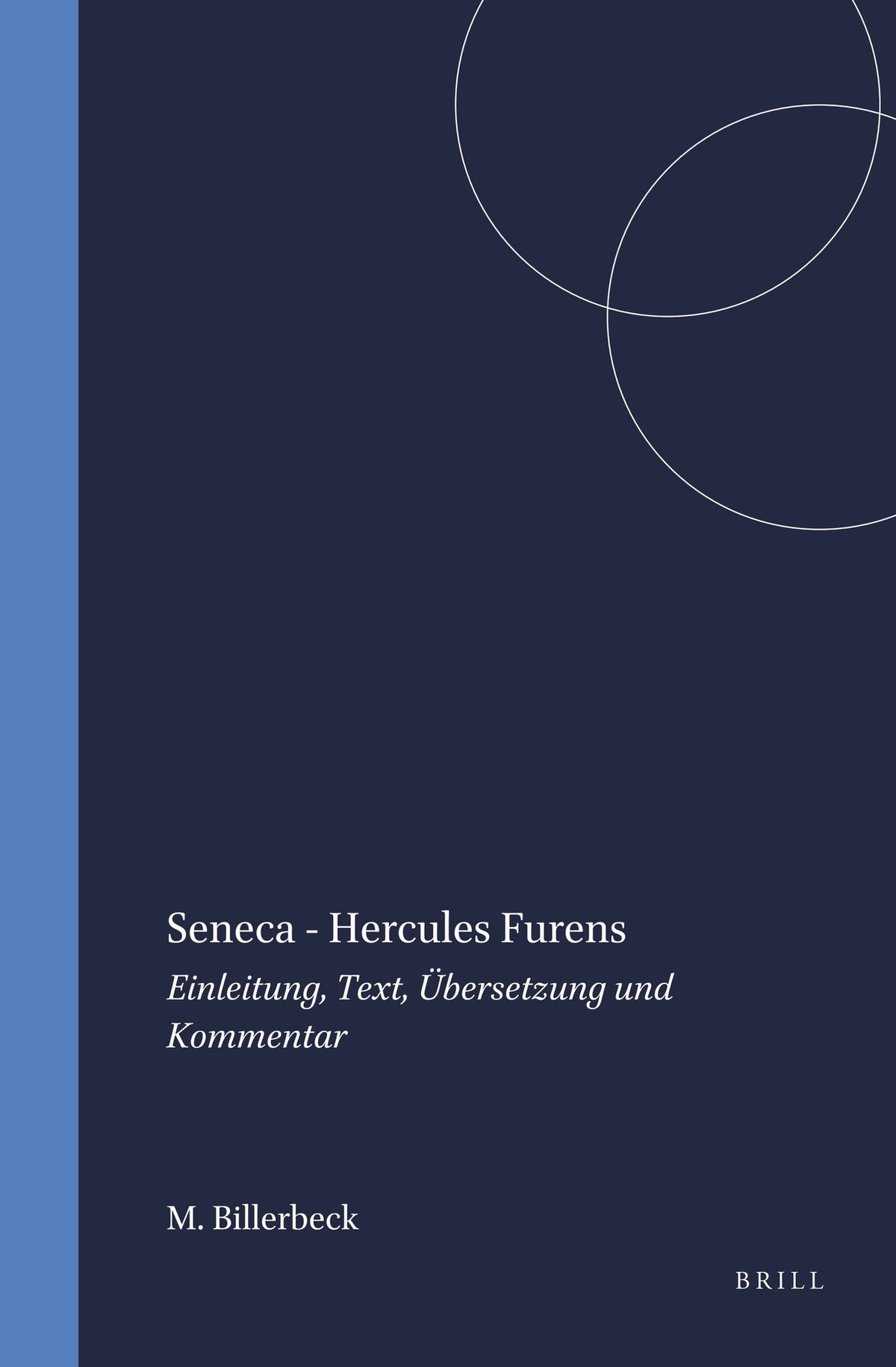 Cover image for Seneca - Hercules Furens ISBN 9789004112452