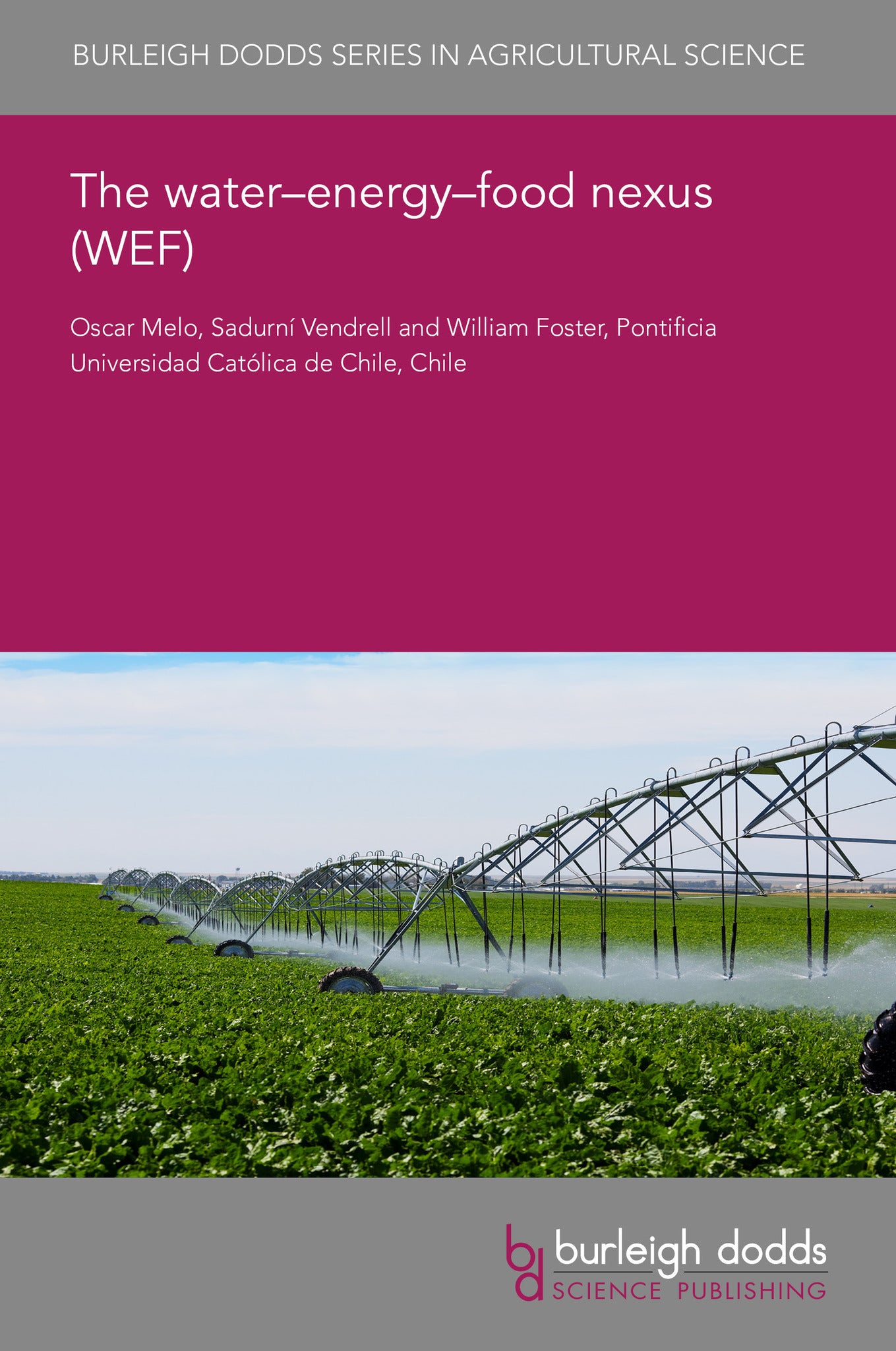 Cover image for The water-energy-food nexus (WEF) ISBN 9781835451847