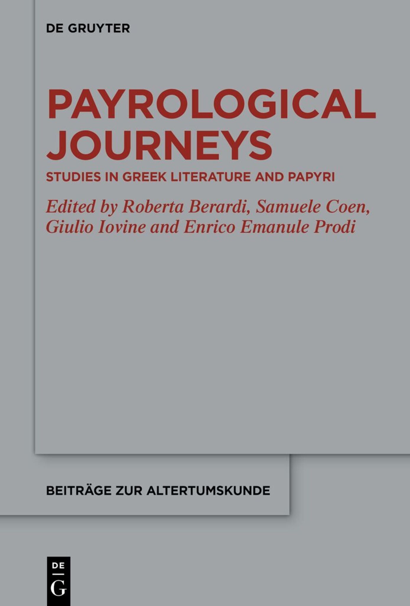 Payrological Journeys
