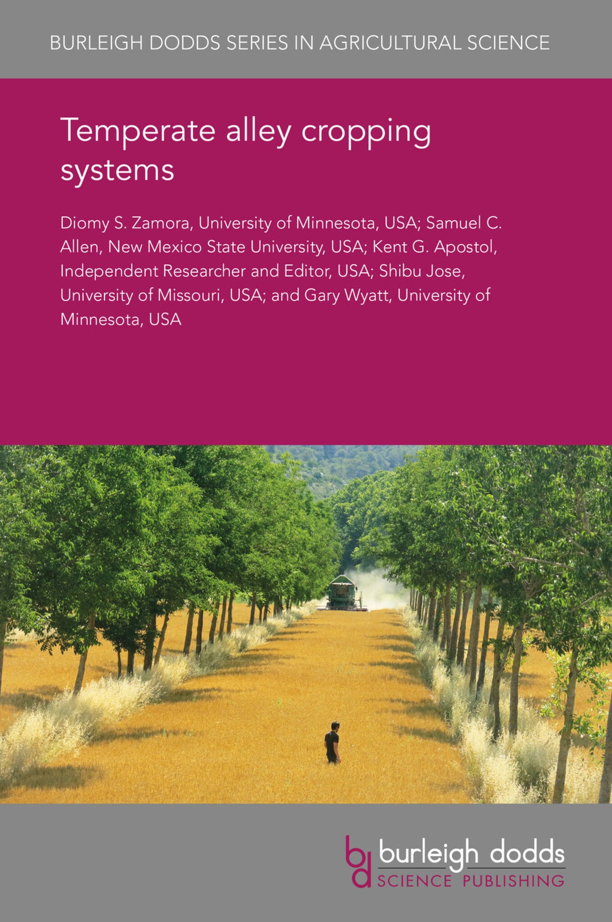 Cover image for Temperate alley cropping systems ISBN 9781838797751