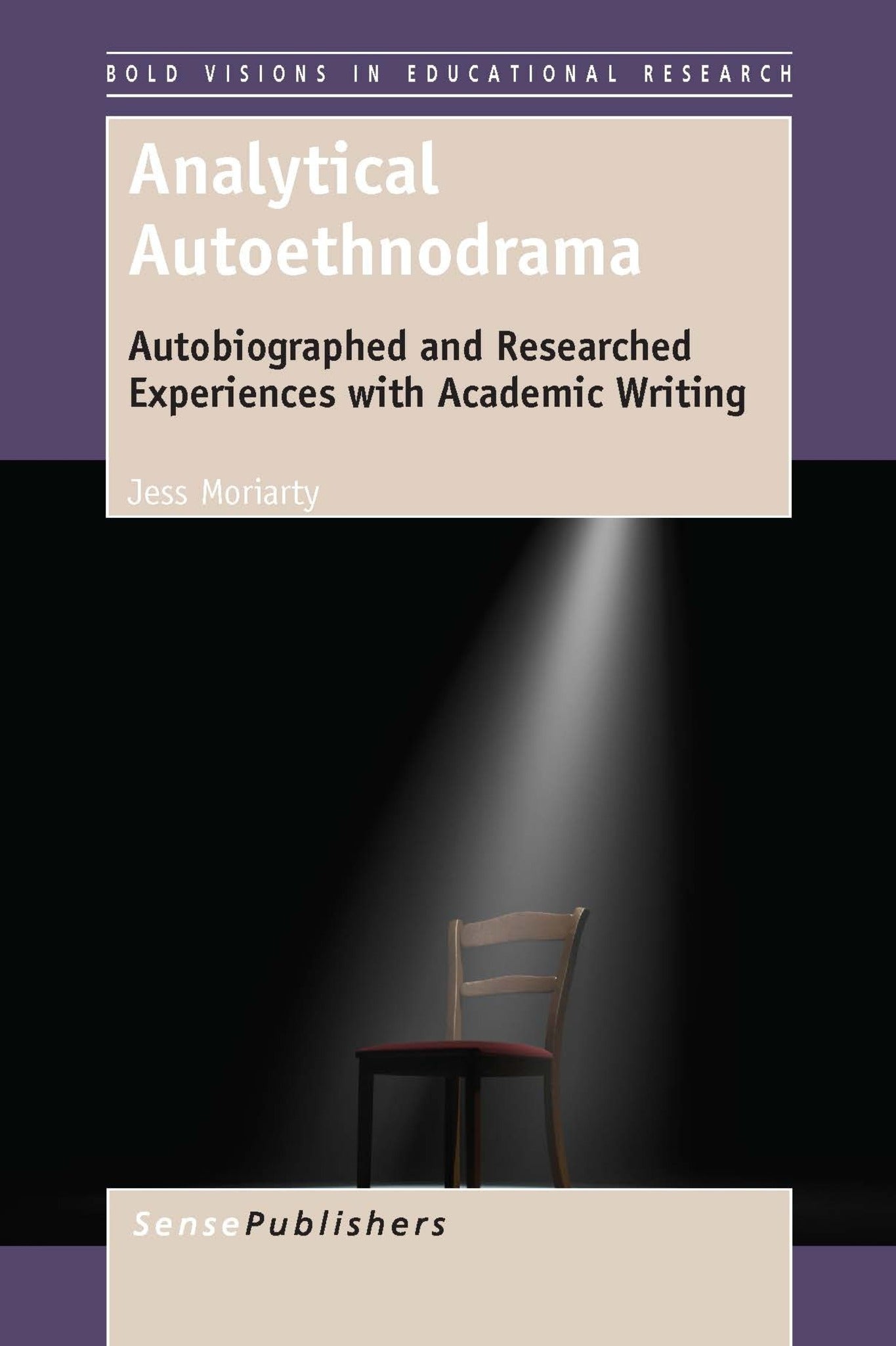Cover image for Analytical Autoethnodrama ISBN 9789462098886