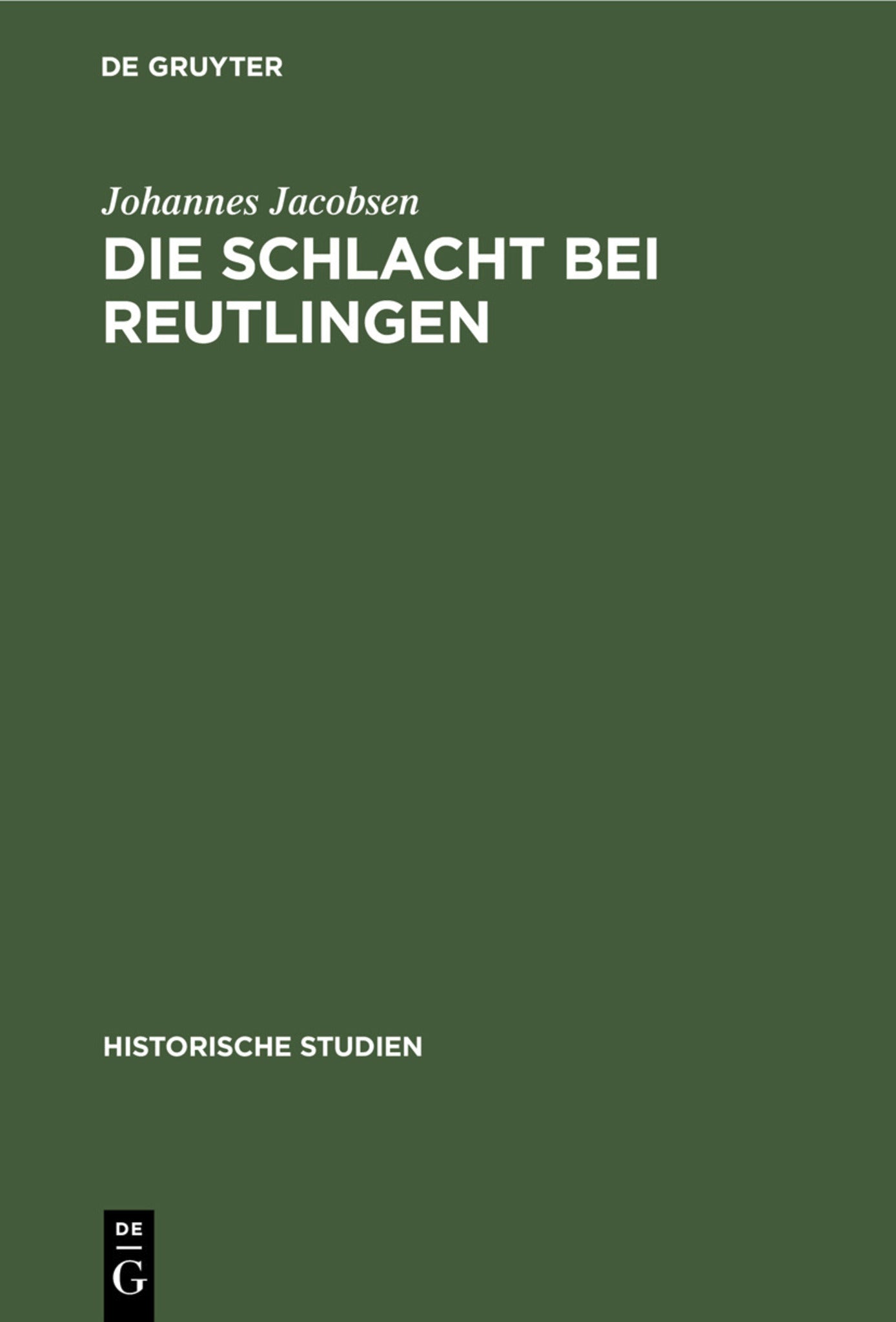 Die Schlacht bei Reutlingen