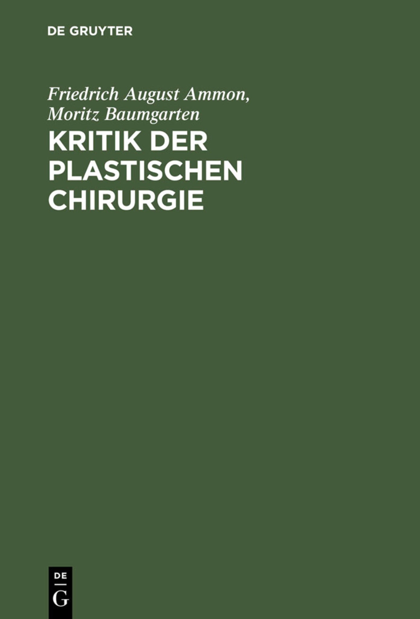 Kritik der plastischen Chirurgie