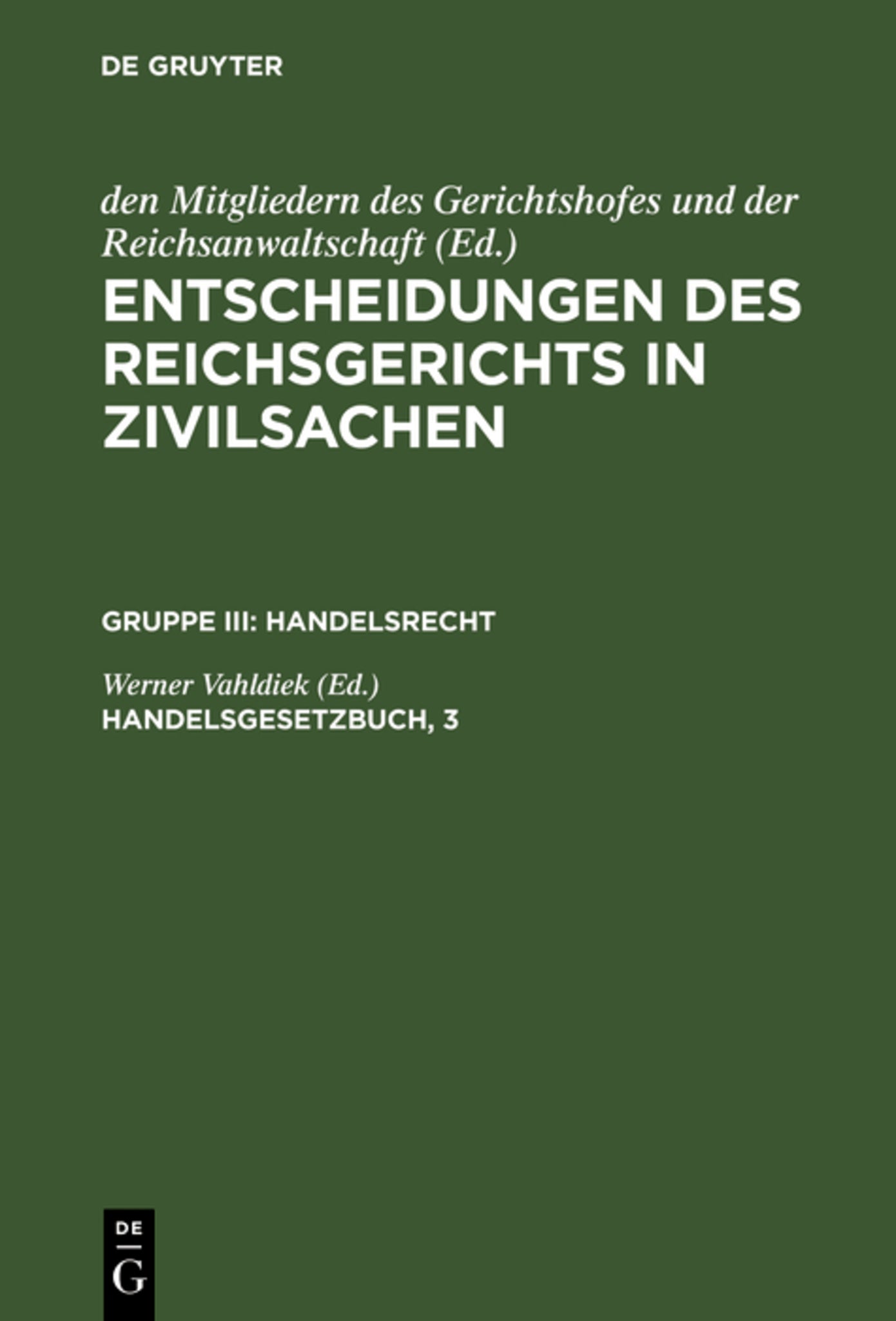 Handelsgesetzbuch, 3