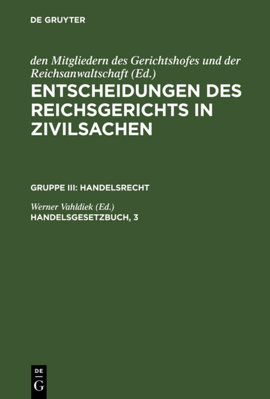 Handelsgesetzbuch, 3