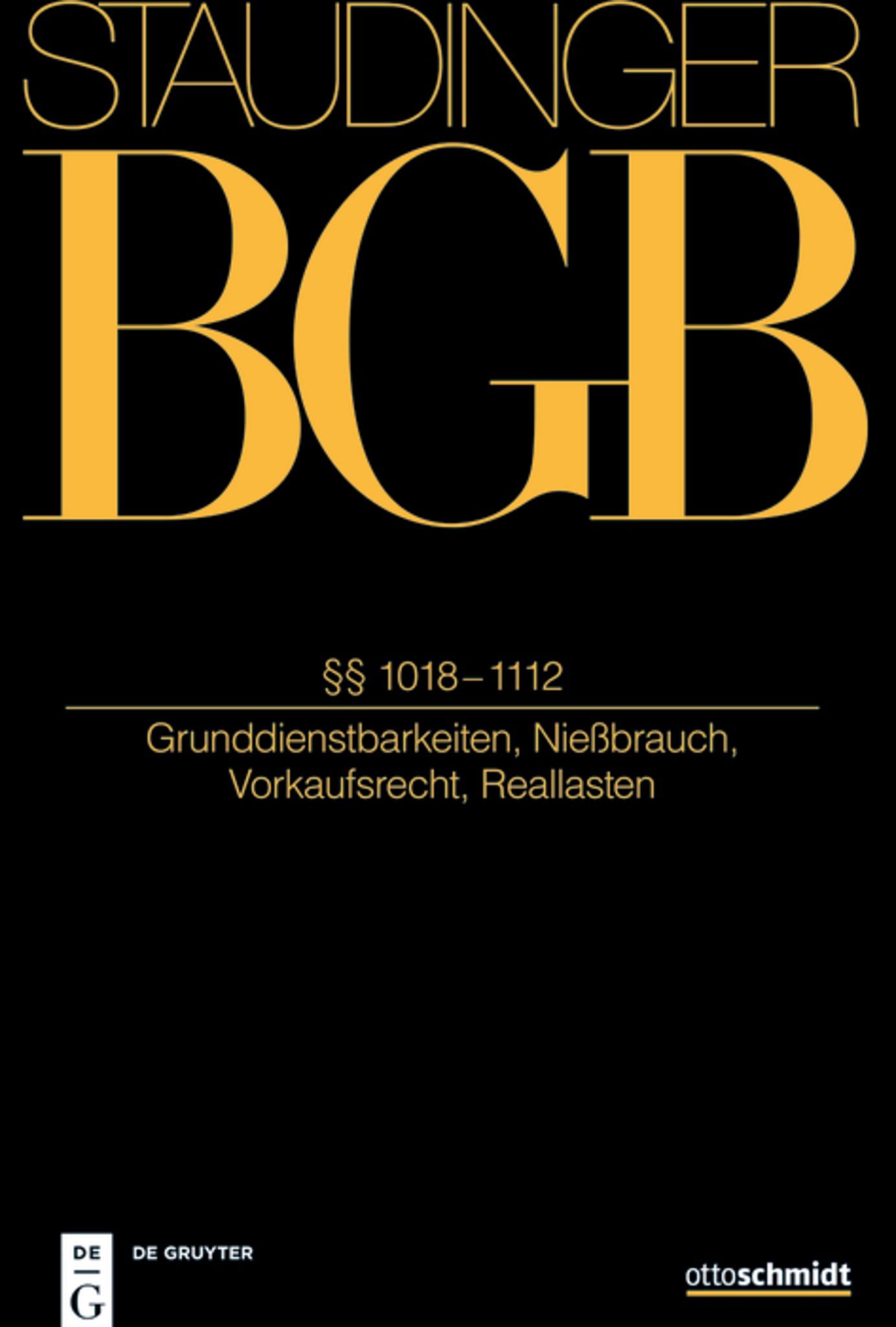 Cover image for §§ 1018-1112 ISBN 9783805913539