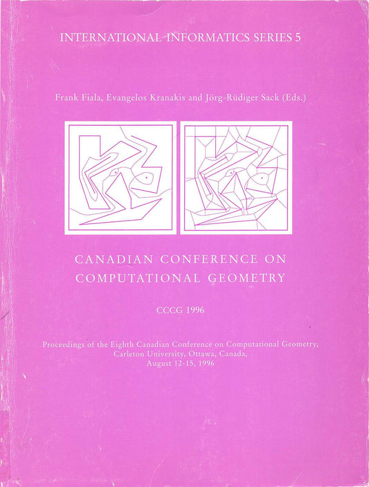 Canadian Conference on Computational Geometry