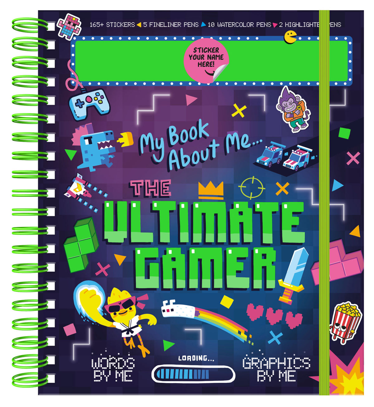 Personalized Sticker Activity: My Book About Me...The Ultimate Gamer