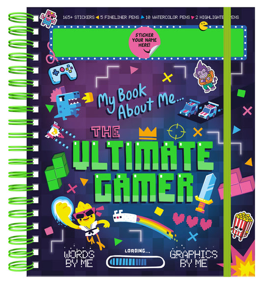 Personalized Sticker Activity: My Book About Me...The Ultimate Gamer