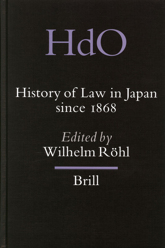 History of Law in Japan since 1868