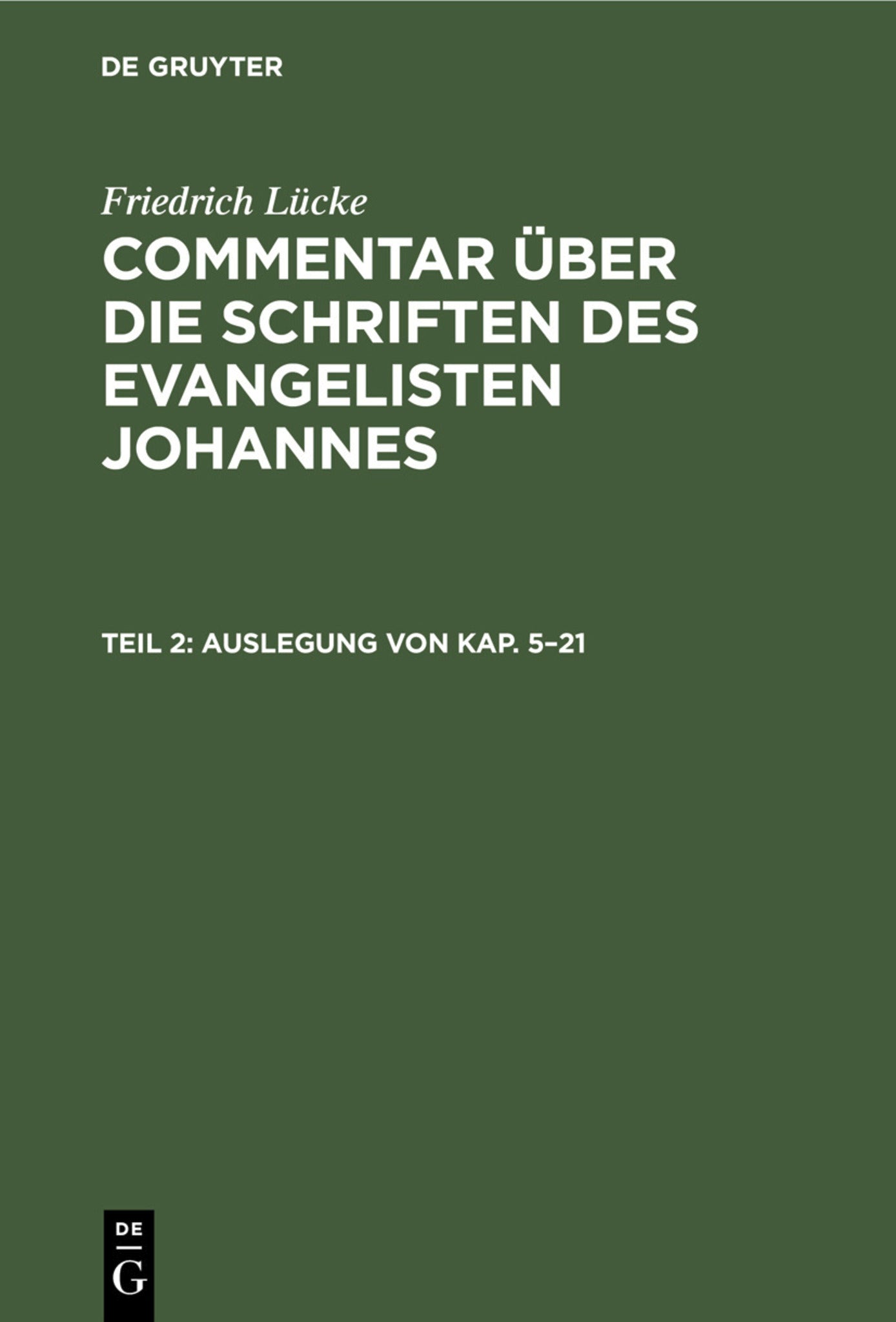 Auslegung von Kap. 5–21